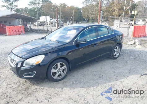 2013 Volvo S60 T5 from USA, damaged, VIN YV1612FS3D2203982